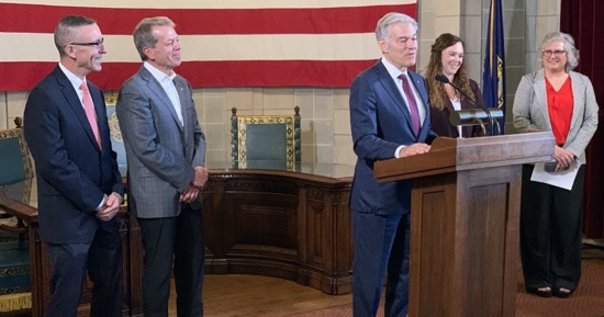 Gov. Pillen Welcomes Dr. Oz for Update on Successful Implementation of $177 million in RHTP Funding